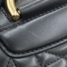 将图像加载到图库查看器中,Dior Macrocannage Caro Backpack BlackM6302UNOZ Lambskin Size Small