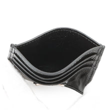 将图像加载到图库查看器中,PRADA Triangle Logo Card Case Black2MC025 Soft Look Leather