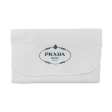 将图像加载到图库查看器中,PRADA Triangle Logo Card Case Black2MC025 Soft Look Leather