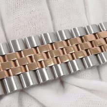 将图像加载到图库查看器中,ROLEX Datejust W26mm Stainless Steel K18PG Gold Dial1601/5