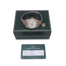将图像加载到图库查看器中,ROLEX Datejust W26mm Stainless Steel K18PG Gold Dial1601/5