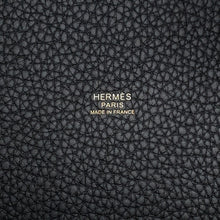 Load image into Gallery viewer, HERMES Picotin Lock Black Taurillon Clemence Size PM
