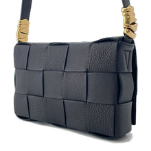将图像加载到图库查看器中,Bottega Veneta Cassette Shoulder Black666870 Leather Size Mini