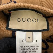 将图像加载到图库查看器中,GUCCI Reversible cardigan GG Size XS Brown773903 Lana 95%, Polyamide 4%, Elastine 1%