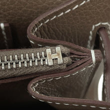 将图像加载到图库查看器中,HERMES Kelly wallet long to go Etoupe Evercolor