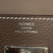 将图像加载到图库查看器中,HERMES Kelly wallet long to go Etoupe Evercolor