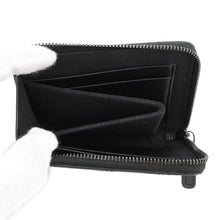 将图像加载到图库查看器中,CHANEL Matelasse compact wallet BlackAP3997 Calf Leather