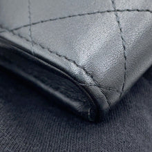 将图像加载到图库查看器中,CHANEL Matelasse compact wallet BlackAP3997 Calf Leather