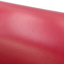 Load image into Gallery viewer, CELINE Classic Box Shoulder Bag Red189173DLS Leather Size Medium