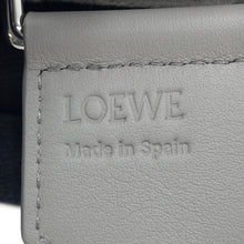 将图像加载到图库查看器中,LOEWE C604T87X27Collaboration Animal Anagram Shoulder Strap GrayC604T87X27 Jacquard Leather