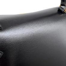 将图像加载到图库查看器中,HERMES Kelly Sellier Black Box Calf Leather Size 28