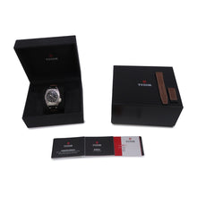 将图像加载到图库查看器中,TUDOR Black bay W42mm Stainless Steel Leather Black Dial70150