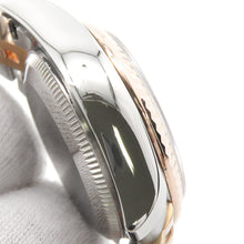 将图像加载到图库查看器中,ROLEX Datejust W26mm Stainless Steel K18PG White Shell Dial179171NG