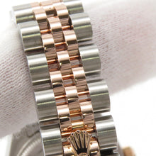 将图像加载到图库查看器中,ROLEX Datejust W26mm Stainless Steel K18PG White Shell Dial179171NG
