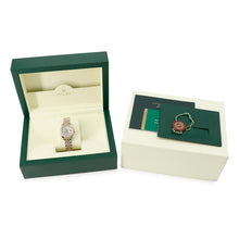 将图像加载到图库查看器中,ROLEX Datejust W26mm Stainless Steel K18PG White Shell Dial179171NG