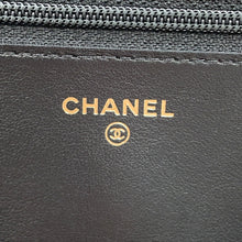 将图像加载到图库查看器中,CHANEL Boy Chanel Chain Wallet BlackAP1117 Caviar Leather