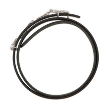 将图像加载到图库查看器中,HERMES Carrousel Belt Size 75 Mauve pale/Vert Maki Swift Leather Epsom