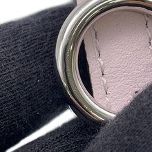 将图像加载到图库查看器中,HERMES Carrousel Belt Size 75 Mauve pale/Vert Maki Swift Leather Epsom