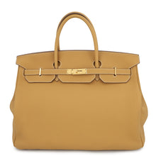 将图像加载到图库查看器中,HERMES Birkin Natural Sable Togo Leather Size 40