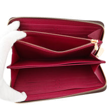 将图像加载到图库查看器中,LOUIS VUITTON Zippy Wallet FuchsiaM41895 Monogram