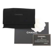 将图像加载到图库查看器中,CHANEL Matelasse Bifold Wallet Card Case PinkA80799 Caviar Leather