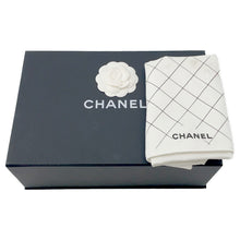 Load image into Gallery viewer, CHANEL Matelasse W-Flap W-Chain Shoulder Bag BlackA01112 Caviar Leather Size 25