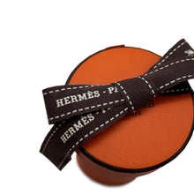 将图像加载到图库查看器中,HERMES Twilly HERMES Story Black/Grease/Rose Silk100%