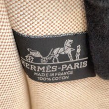 Load image into Gallery viewer, HERMES Chaine d'Ancre Yachting Flat Pouch Beige/Blue Cotton100%