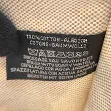 Load image into Gallery viewer, HERMES Chaine d'Ancre Yachting Flat Pouch Beige/Blue Cotton100%