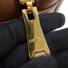 Load image into Gallery viewer, MIUMIU Arkady 2WAY Handbag Camel5BB142 Leather Size regular