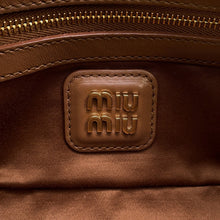 将图像加载到图库查看器中,MIUMIU Arkady 2WAY Handbag Camel5BB142 Leather Size regular