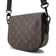 将图像加载到图库查看器中,LOUIS VUITTON Montsouris Messenger NoirM47060 Monogram Macassar Canvas Size PM