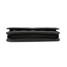 将图像加载到图库查看器中,CHANEL Monaco Series Chain Wallet BlackAP3076 Lambskin