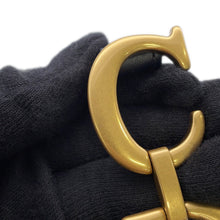 将图像加载到图库查看器中,Dior Saddle Oblique One Shoulder Bag NavyM0455CTZQ Canvas Leather