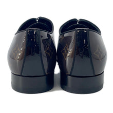将图像加载到图库查看器中,LOUIS VUITTON LV Vendome line derby shoes Black Patent Leather Size 6