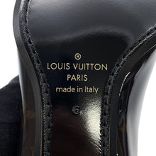 将图像加载到图库查看器中,LOUIS VUITTON LV Vendome line derby shoes Black Patent Leather Size 6