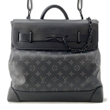 将图像加载到图库查看器中,LOUIS VUITTON Steamer NoirM44731 Monogram Eclipse Size PM