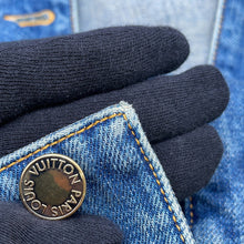 Load image into Gallery viewer, LOUIS VUITTON DenimJacket Size 34 BlueRW232W Cotton100%