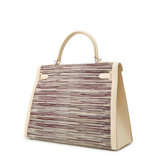 将图像加载到图库查看器中,HERMES Kelly Beige/Multicolor Vibrato Size 35