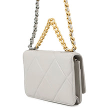 将图像加载到图库查看器中,CHANEL CHANEL19 Chain wallet GrayAP0957 Lambskin