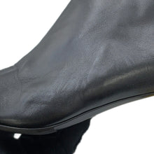 将图像加载到图库查看器中,CHANEL CC Logo long boots BlackG38428 Patent Leather Nylon Size 39C