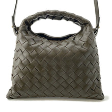 将图像加载到图库查看器中,Bottega Veneta INTRECCIATO Mini Hop 2WAY Shoulder Khaki777586 Calf Leather Size Mini
