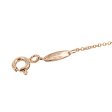 将图像加载到图库查看器中,TIFFANY&Co. Elsa Peretti By the Yard Single Diamond Pendant 18K Pink Gold