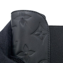 将图像加载到图库查看器中,LOUIS VUITTON Laureate Boots Black1AC7VY Monogram・Pattern Calf Leather Suede Size 37
