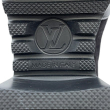 将图像加载到图库查看器中,LOUIS VUITTON Laureate Boots Black1AC7VY Monogram・Pattern Calf Leather Suede Size 37