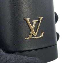 将图像加载到图库查看器中,LOUIS VUITTON LV Beaubourg EncreBoots Black1AABB5 Calf Leather Monogram Size 37