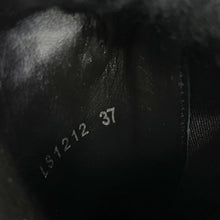 将图像加载到图库查看器中,LOUIS VUITTON LV Beaubourg EncreBoots Black1AABB5 Calf Leather Monogram Size 37