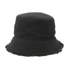 将图像加载到图库查看器中,PRADA fringe bucket hat Black1HC137 Cotton100%
