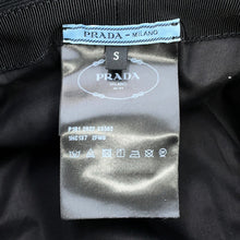 将图像加载到图库查看器中,PRADA fringe bucket hat Black1HC137 Cotton100%
