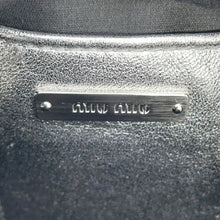 将图像加载到图库查看器中,MIUMIU Matelassé Round Shoulder Bag Silver5BH191 Leather